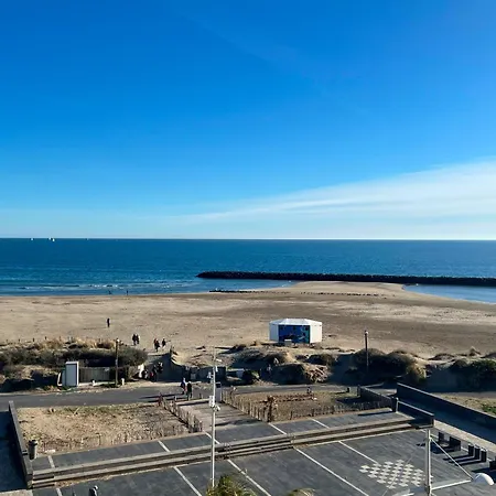 Sunset Joli 3 Pièces Avec 2 Alcôves Clim Vue Piscine Rochelongue Cap D'agde Apartamento