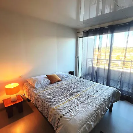 Sunset Joli 3 Pièces Avec 2 Alcôves Clim Vue Piscine Rochelongue Cap D'agde Appartamento Agde