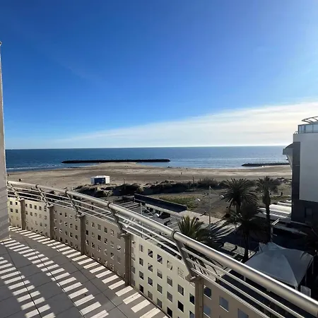 Sunset Joli 3 Pieces Avec 2 Alcoves Climatisation Et Wifi Vue Piscine Rochelongue Cap D'agde Appartement *