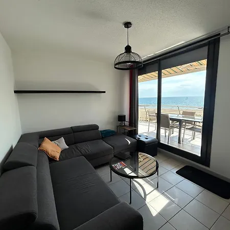 Lejlighed Sunset Joli 3 Pieces Avec 2 Alcoves Climatisation Et Wifi Vue Piscine Rochelongue Cap D'agde