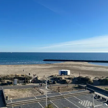 Appartamento Sunset Joli 3 Pièces Avec 2 Alcôves Clim Vue Piscine Rochelongue Cap D'agde