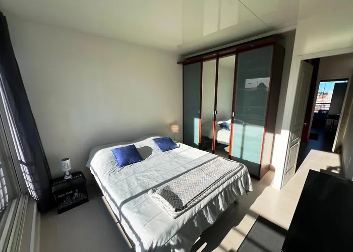 Apartamento Sunset Joli 3 Pièces Avec 2 Alcôves Clim Vue Piscine Rochelongue Cap D'agde *