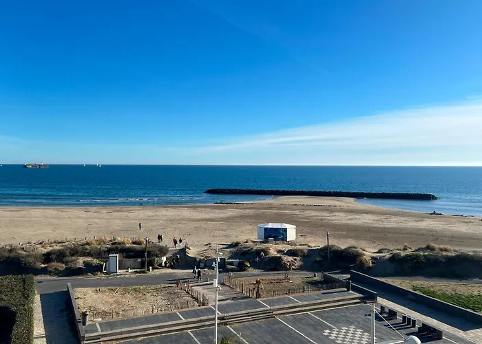 Sunset Joli 3 Pièces Avec 2 Alcôves Clim Vue Piscine Rochelongue Cap D'agde Apartamento